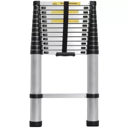 Telescopic Aluminum Ladder in 3 Sizes - 4.1 Meters