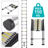 Telescopic Aluminum Ladder in 3 Sizes - 4.1 Meters