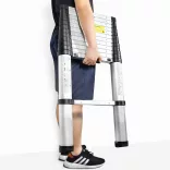 Telescopic Aluminum Ladder in 3 Sizes - 4.1 Meters
