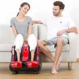 Foot and Calf Massager, 2 Colors - Red