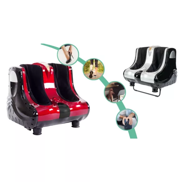 Foot and Calf Massager, 2 Colors - Red