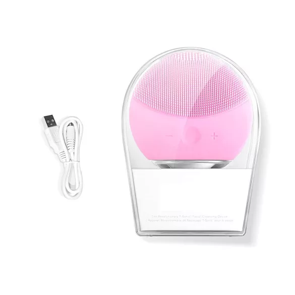Electric Facial Massager - Pink