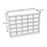 Parts Storage Drawer, 25 Compartments