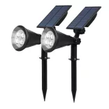 2-piece solar building decorative lighting