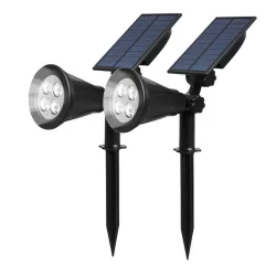 2-piece solar building decorative lighting