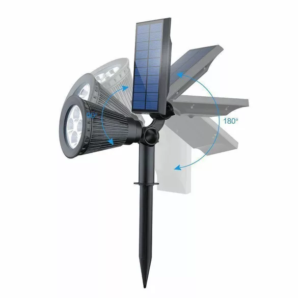 2-piece solar building decorative lighting