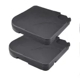 2 pcs refillable umbrella base weight