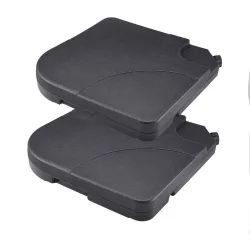 2 pcs refillable umbrella base weight