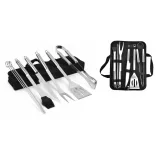 9-piece grill tool set in a bag