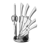 8-piece knife set with holder