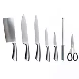 8-piece knife set with holder