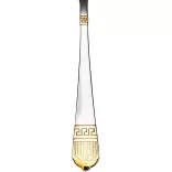 84-piece cutlery set in multiple colors - silver/gold