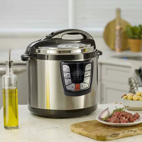 Slow cooker, multifunctional pressure cooker, 6L