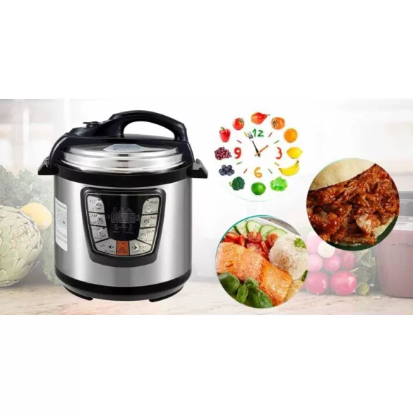 Slow cooker, multifunctional pressure cooker, 6L