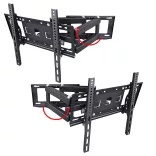Tilt and swivel wall mount