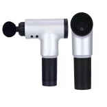 Massage Gun with 4 Interchangeable Heads, Rechargeable