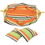 Hanging Chair with Cushion - Orange