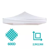 Pavilion canopy in multiple types - 2.9x4.5 meter roof canopy