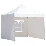 Pavilion tarp in multiple types - 2.9x2.9 meter roof and sidewall tarp