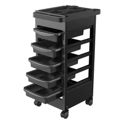 Hairdressing Trolley with 5 Drawers