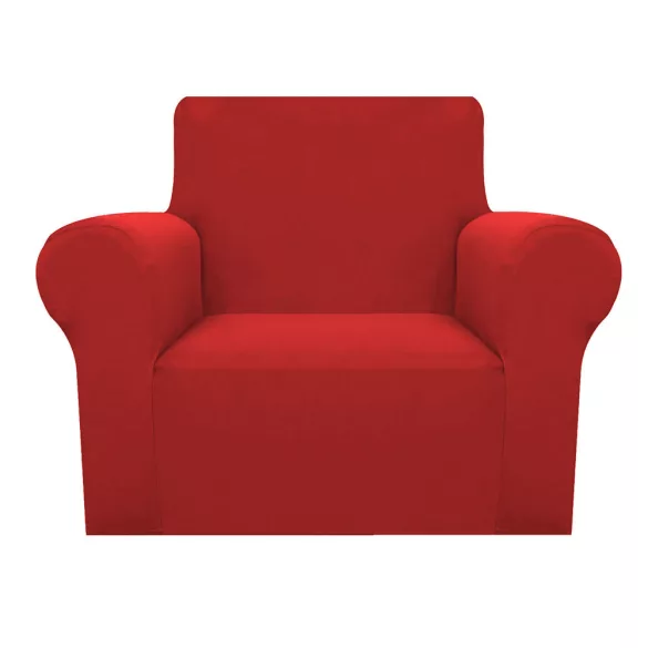 Armchair and Sofa Cover in Various Types - For Armchair - Red