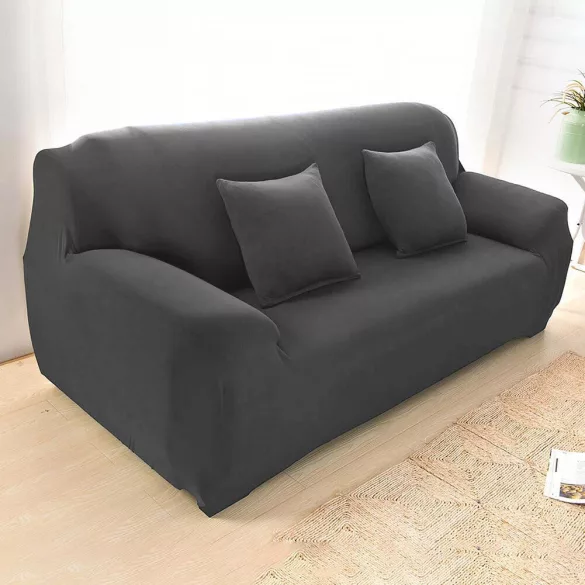 Sofa and Armchair Cover in Various Types - 2-Seater Sofa - Grey
