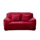 Sofa and Armchair Cover in Various Types - 2-Seater Sofa - Burgundy