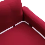 Sofa and Armchair Cover in Various Types - 2-Seater Sofa - Burgundy
