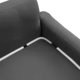 Sofa and Armchair Cover in Various Types - 3-Seater Sofa - Grey