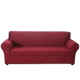 Sofa and Armchair Cover in Various Types - 3-Seater Sofa - Burgundy