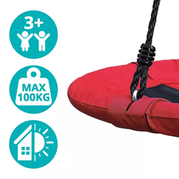 Nest Swing - 110 cm - Red - Without Tent