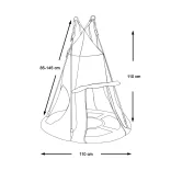 Nest Swing with 110 cm Tent