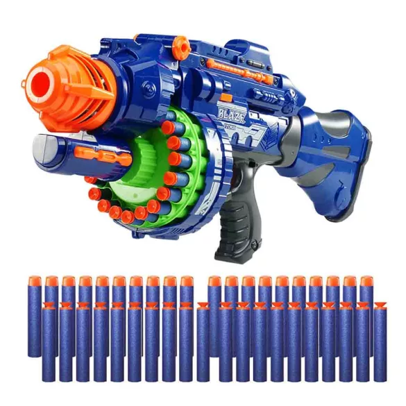 Sound Toy Gun, 2 Colors - Blue