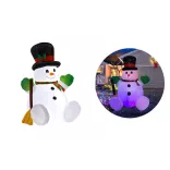 Inflatable Christmas Figures - Snowman, 150 cm