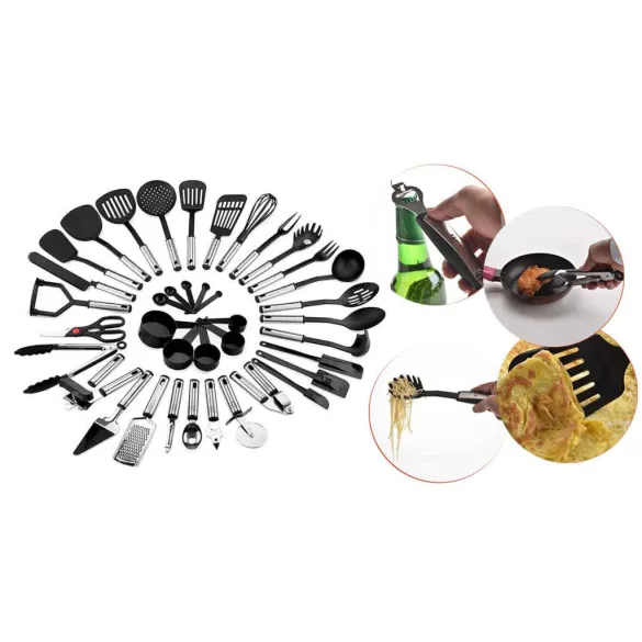 39-piece kitchen tool set