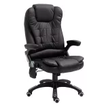 Office swivel chair with massage function, available in 2 colors - black