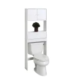 Wall-Mounted Cabinet Above Toilet