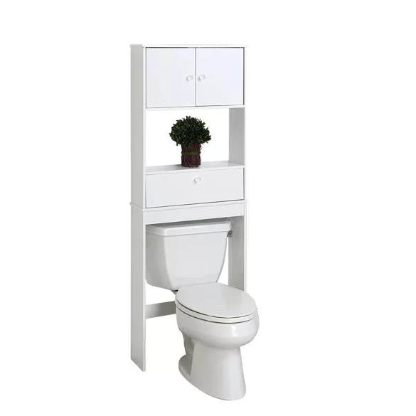 Wall-Mounted Cabinet Above Toilet