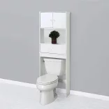 Wall-Mounted Cabinet Above Toilet