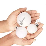 112-piece Christmas Ornament Set, Multiple Colors - White