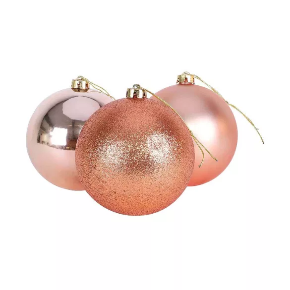 112-piece Christmas Ornament Set, Multiple Colors - Rose Gold