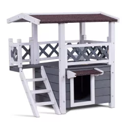Two-Story Dog/Cat House