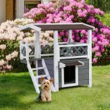 Two-Story Dog/Cat House