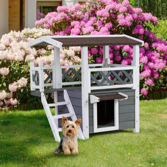 Two-Story Dog/Cat House