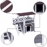 Two-Story Dog/Cat House