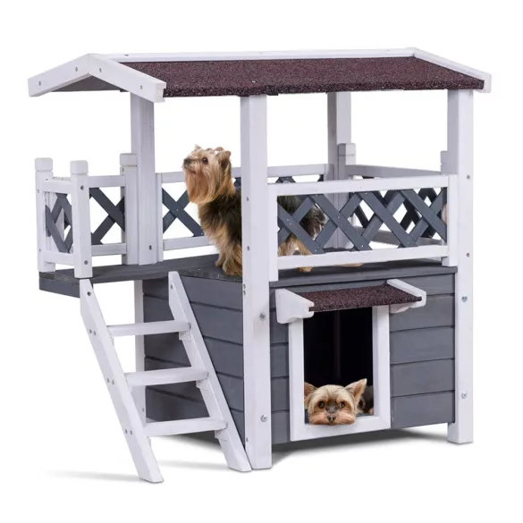 Two-Story Dog/Cat House