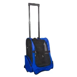 2-in-1 Pullable Pet Carrier, Multiple Colors - Blue