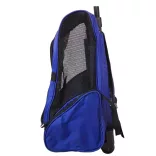 2-in-1 Pullable Pet Carrier, Multiple Colors - Blue