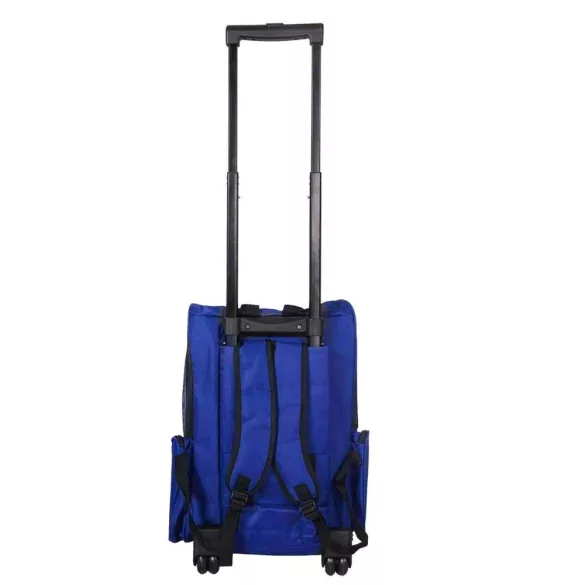 2-in-1 Pullable Pet Carrier, Multiple Colors - Blue