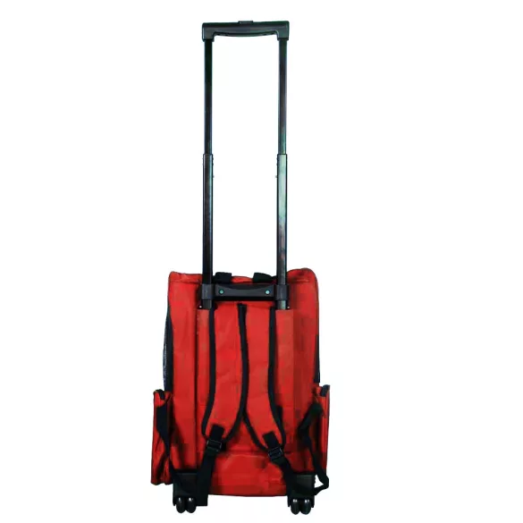 2-in-1 Pullable Pet Carrier, Multiple Colors - Red